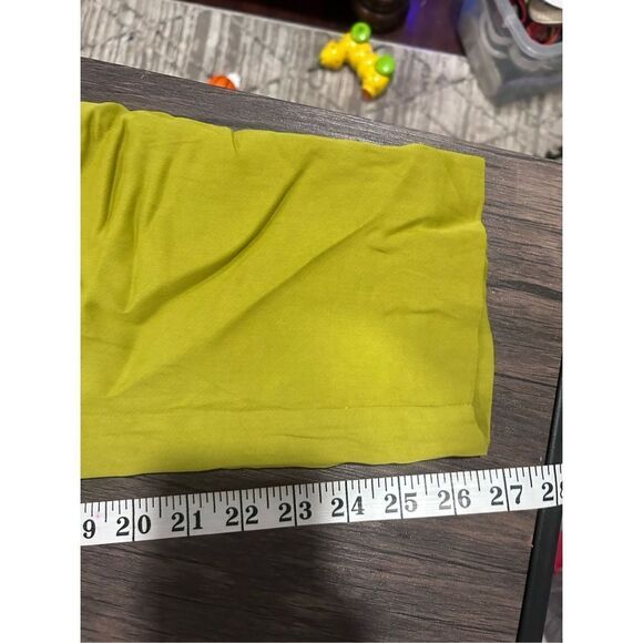 LPA Button & Zip Fly No Belt Loops Pleated Trouser Pants Green Size Small - Picture 8 of 10